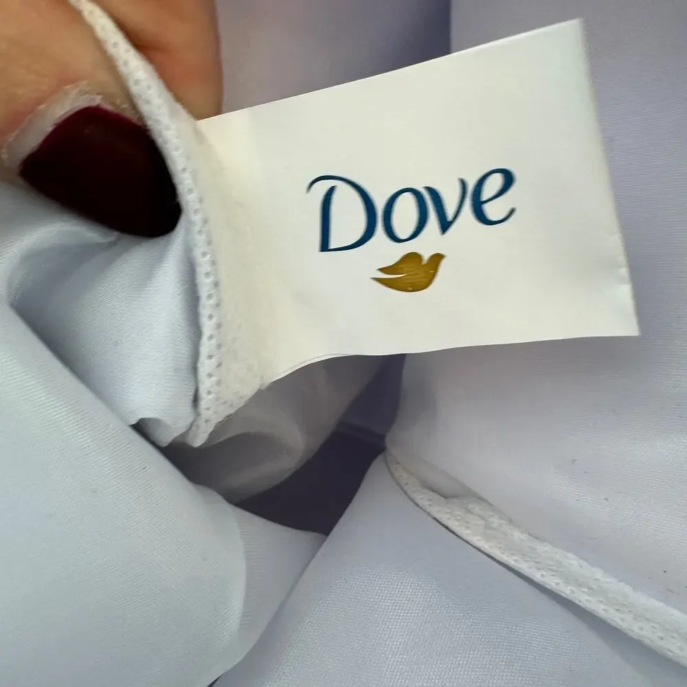New Dove Colorful Print Sunglasses Sneakers Zip Top Cosmetic Nylon Makeup Bag